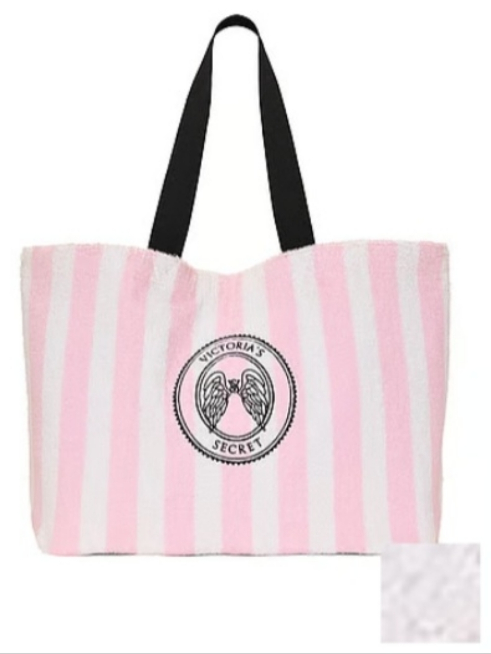 🎀 Victoria's Secret Pink and White Tote Bag 🛍 🎀
